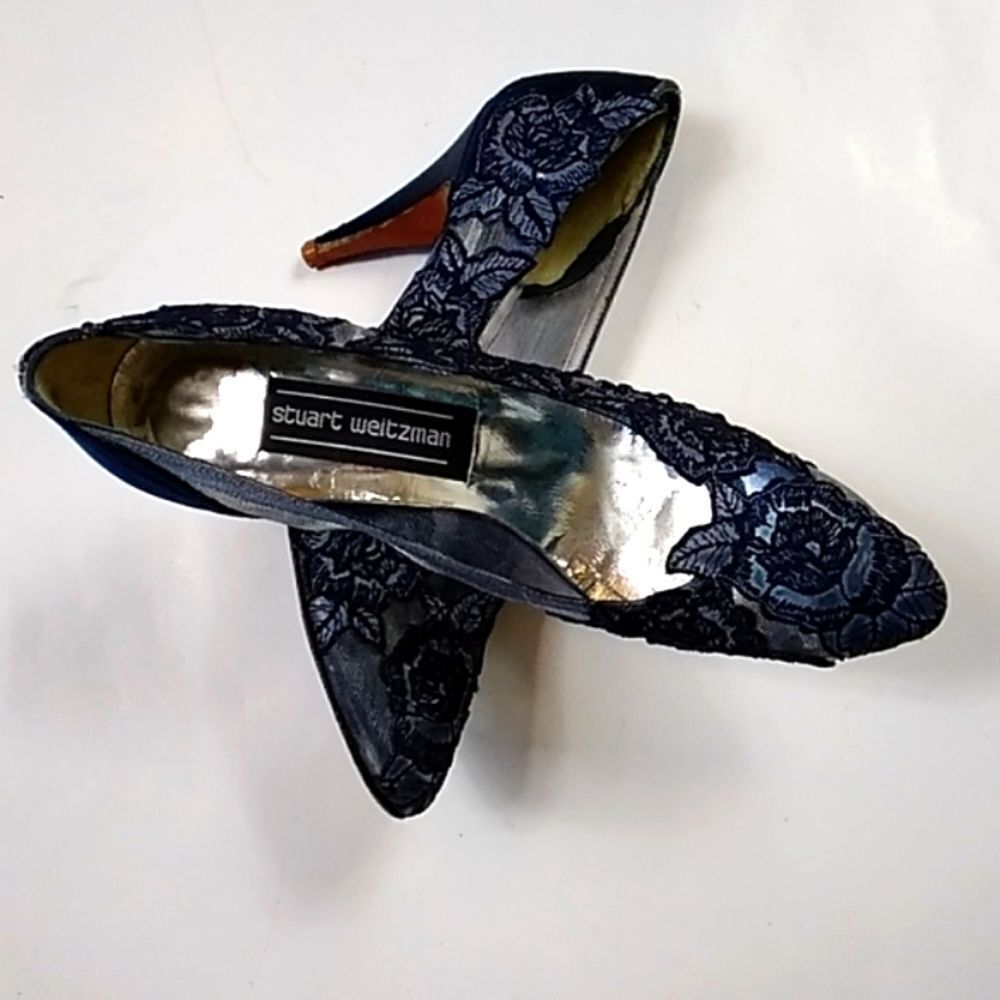 Vintage Stuart Weitzman Made In Spain Heels Women Shoes Size 7